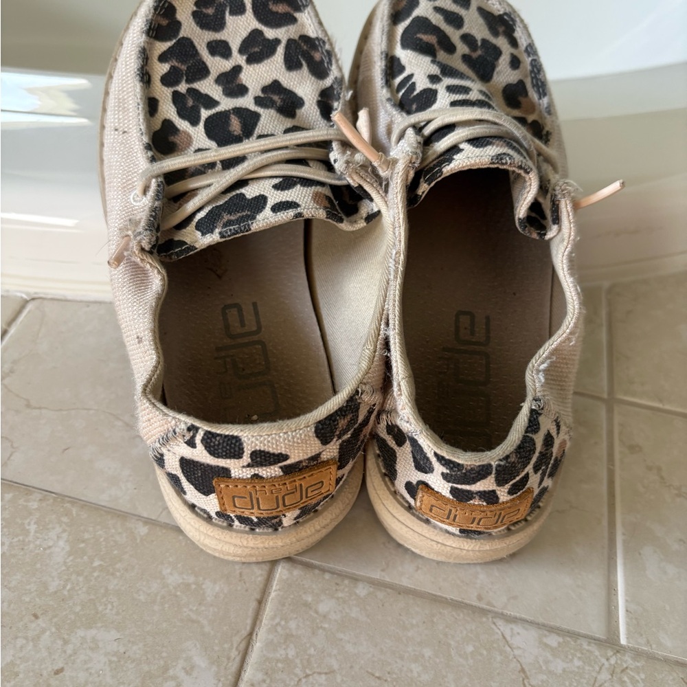 Hey Dude Kids Shoes - Leopard Print